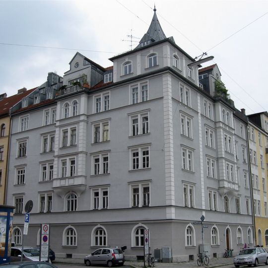 Baudenkmal D-1-62-000-7383 in München im Ortsteil München