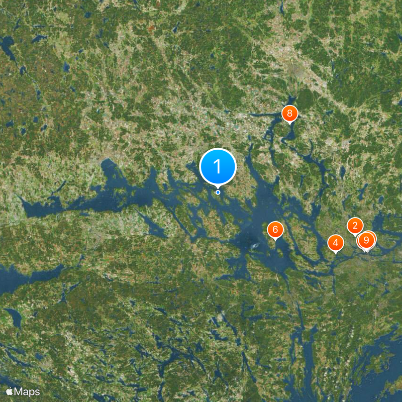 Mälaren Map
