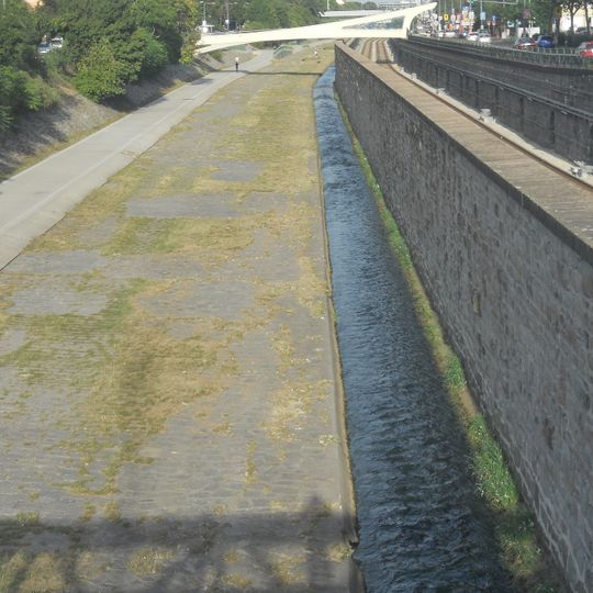 Wientalverbauung in der KG Unterbaumgarten