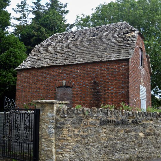 Granary, East Of College Farmhouse And Against Road