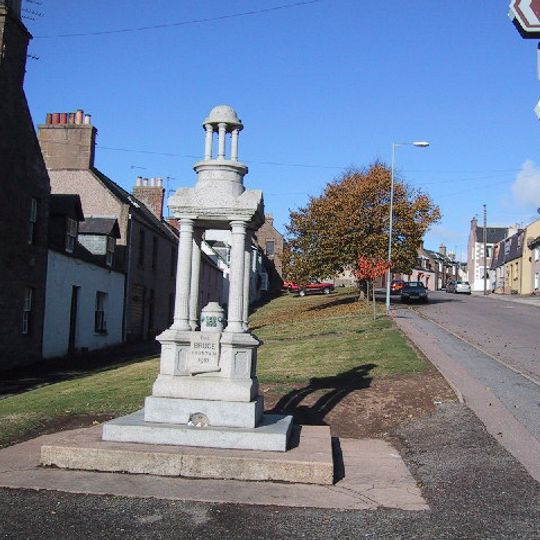 Bruce Fountain, High Street, Auchenblae