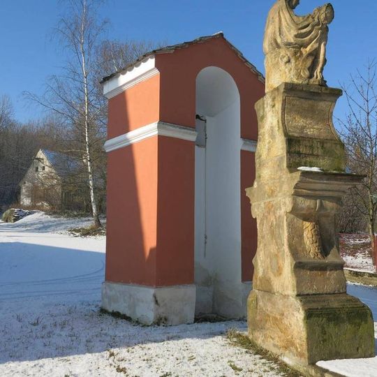 Zvonice v osadě Chrastná