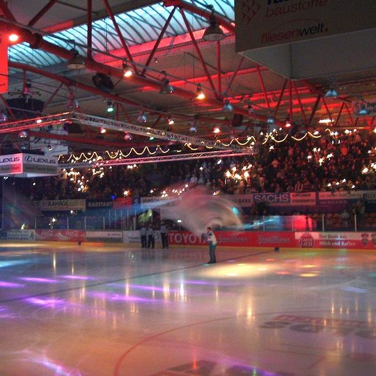 Ice rink at the West Station
