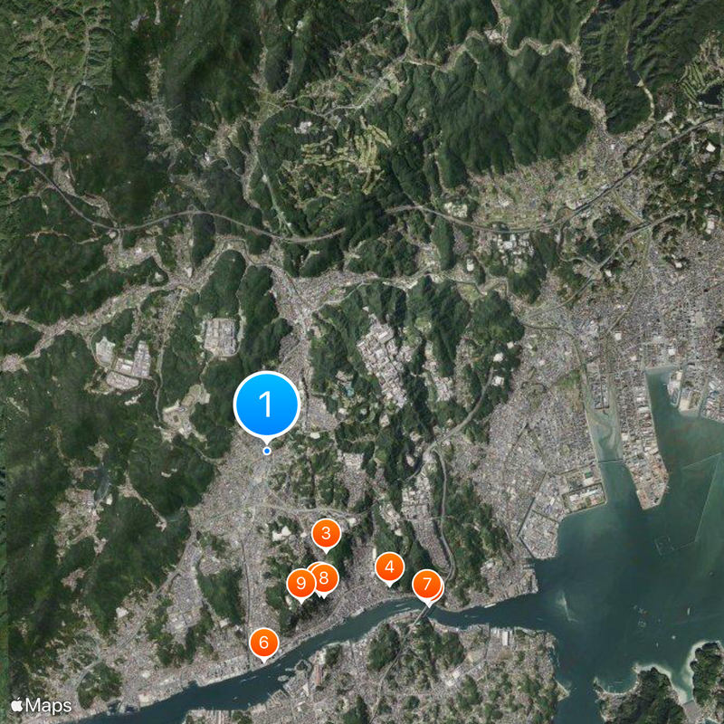Shin-Onomichi Station Map