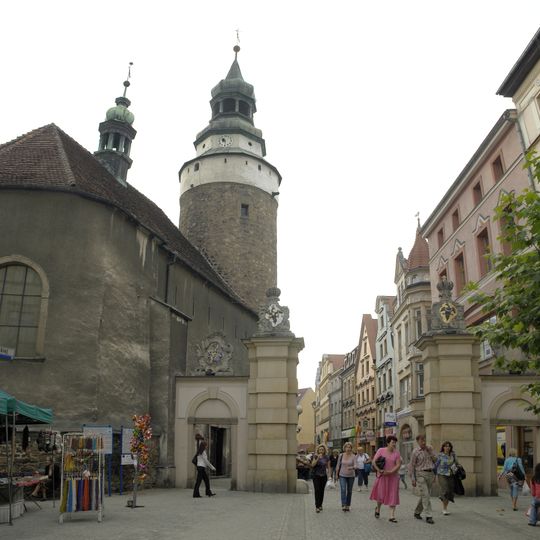 Wojanów tower and gate