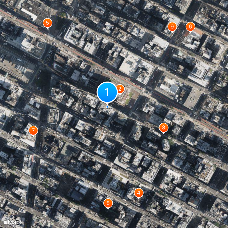WEPN-FM Map