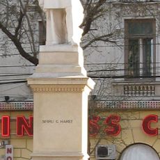 Monument to Spiru Haret by Ion Jalea in Bucharest