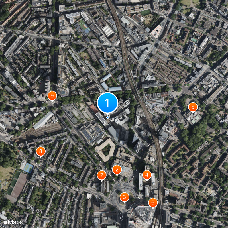London South Bank University Map