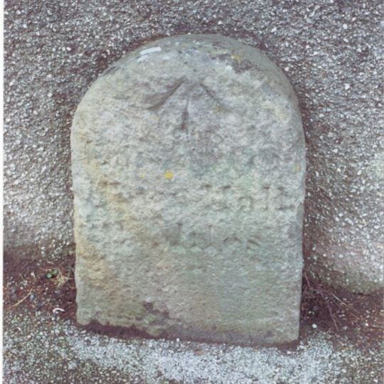 Milestone, Torrisholme Road, Torriesholme end, next to the College