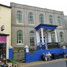 Methodist Church Including Front Steps And Railings