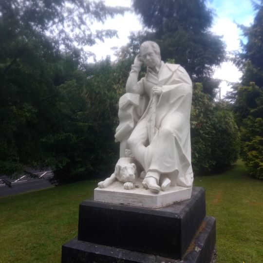 Melrose, Waverley Road, Waverley Hydropathic Hotel, Statue Of Sir Walter Scott