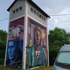 Work of art, mural