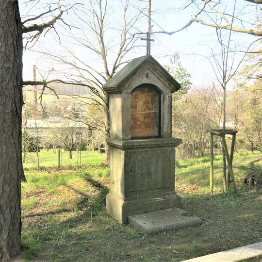 Kaplička III. zastavení křížové cesty ve Šluknově