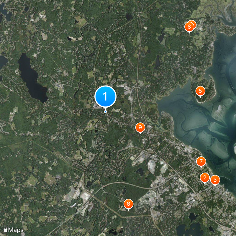 South Shore Map