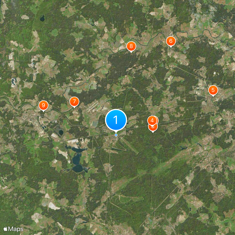 Kubinka Tank Museum Map