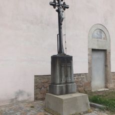 Cross by the Saint Nicholas church in Nový Knín