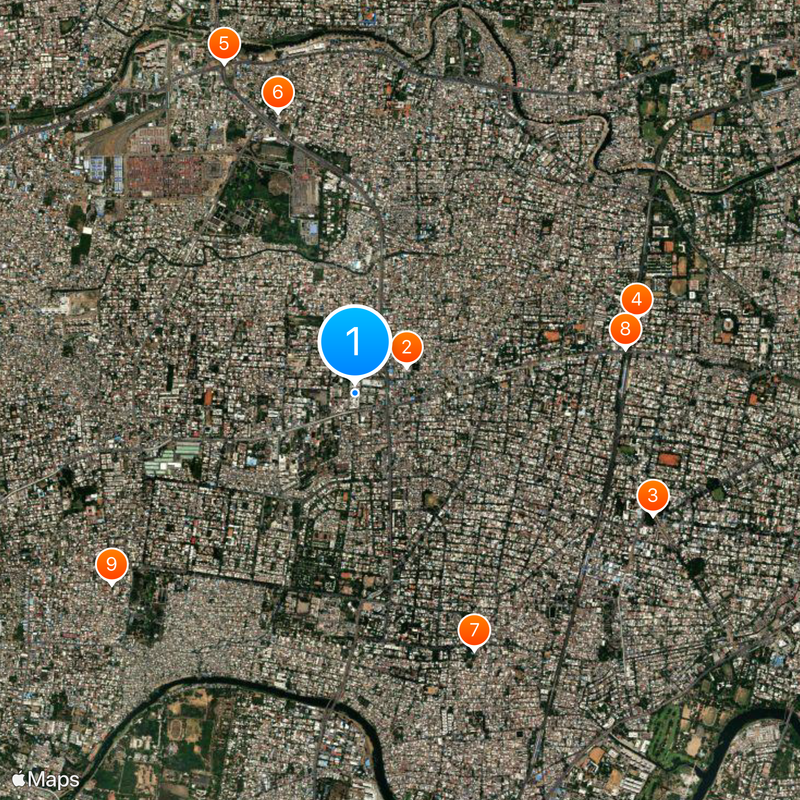 Nexus Vijaya Mall Map