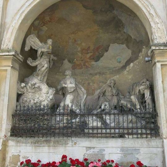 Kaple s výjevem z Olivetské hory