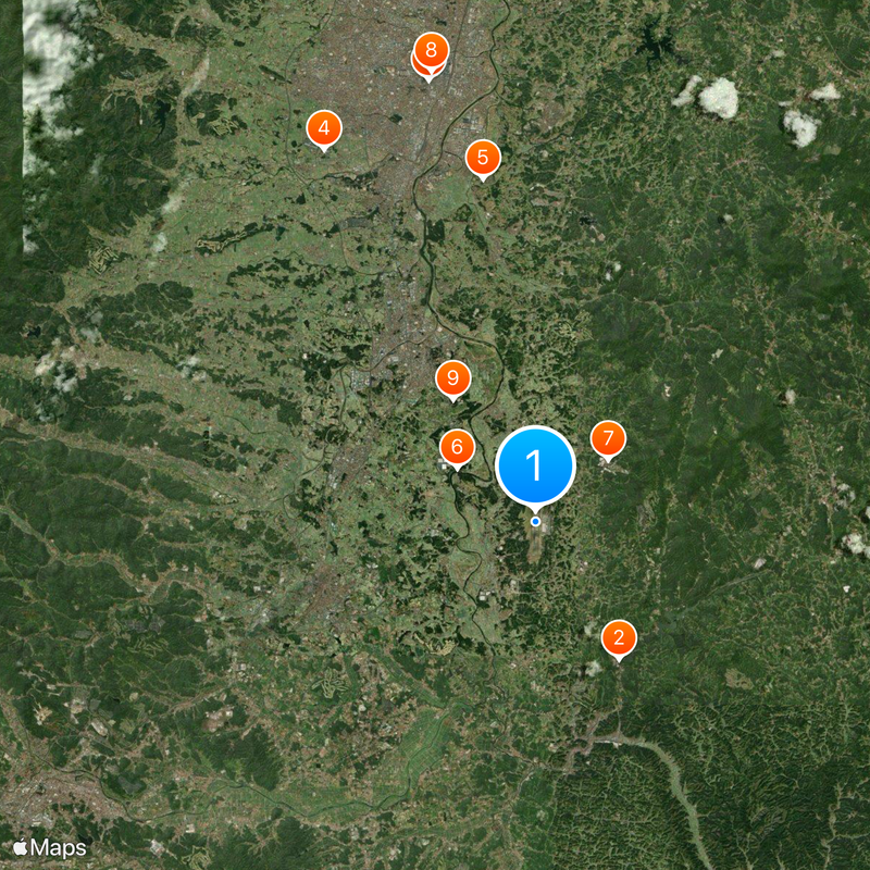 Fukushima Airport Map