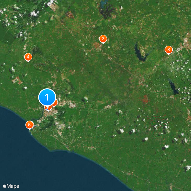 Batu Pahat District Map