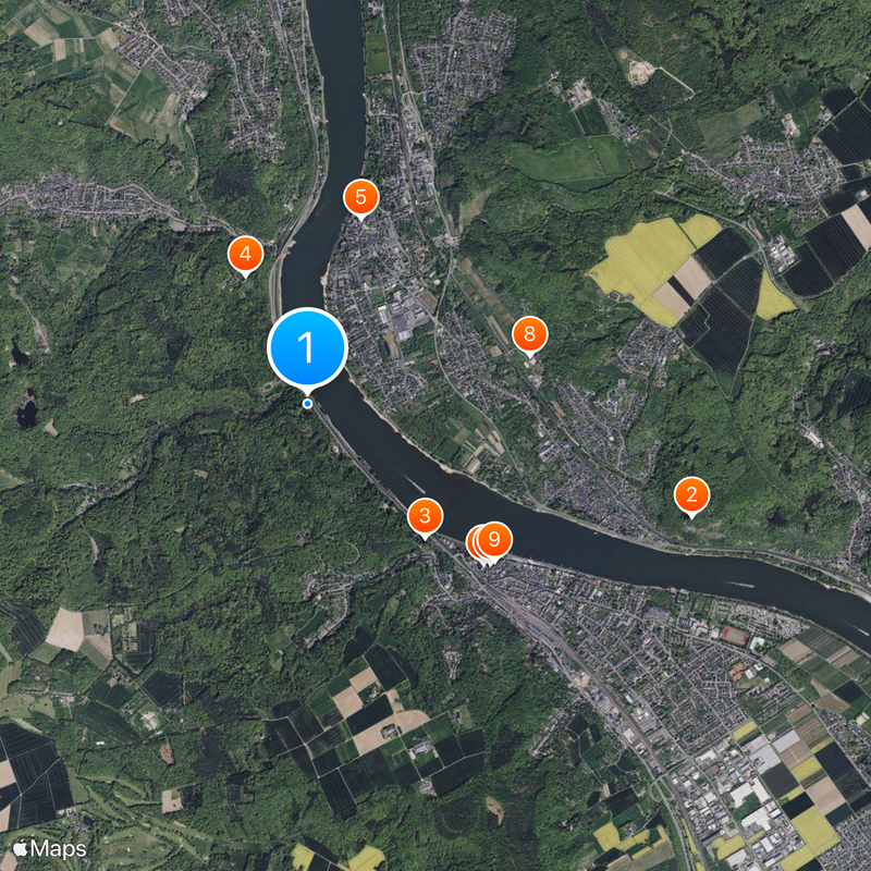 Schloss Marienfels Mapa