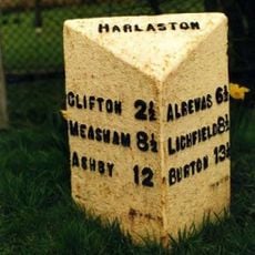 Milepost At Ngr Sk 2174 1110