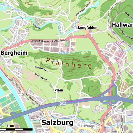 Autobahnanschlussstelle Salzburg-Nord