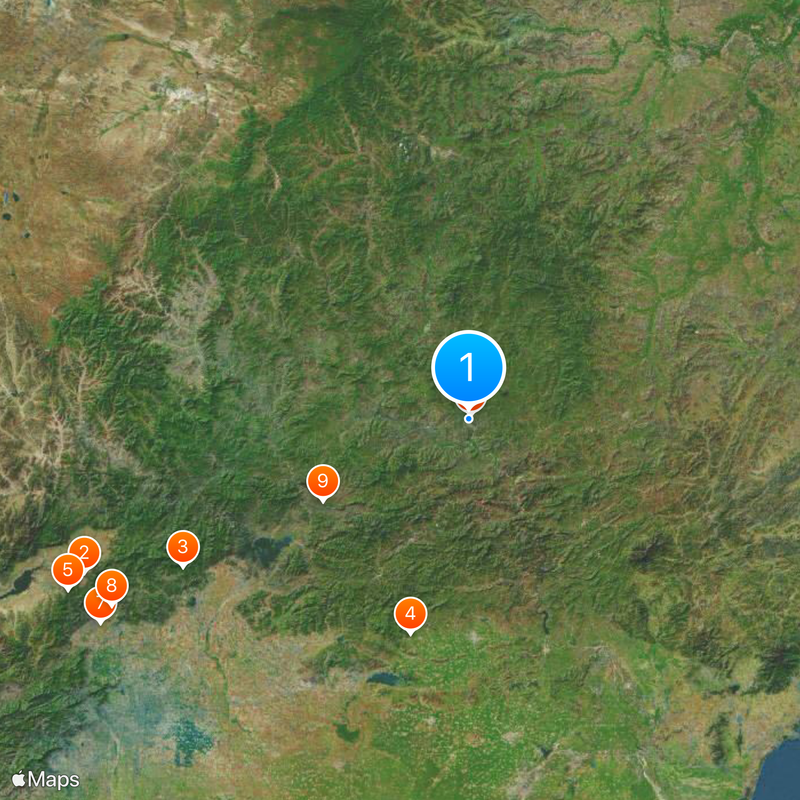 Chengde Mapa