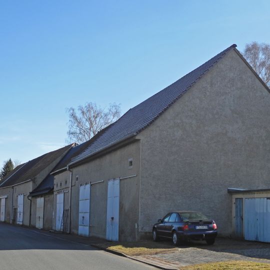 Zeile mit sechs Scheunen Scheunenstraße -