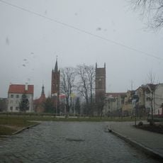 Wieża kościoła ewangelickiego w Pieniężnie