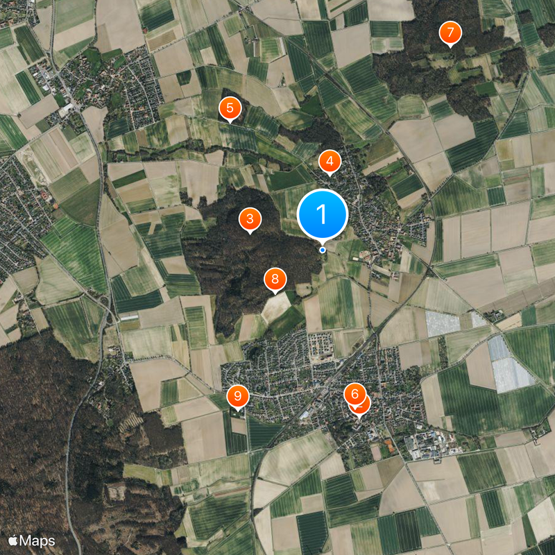 Lüdersen nuclear bunker Map