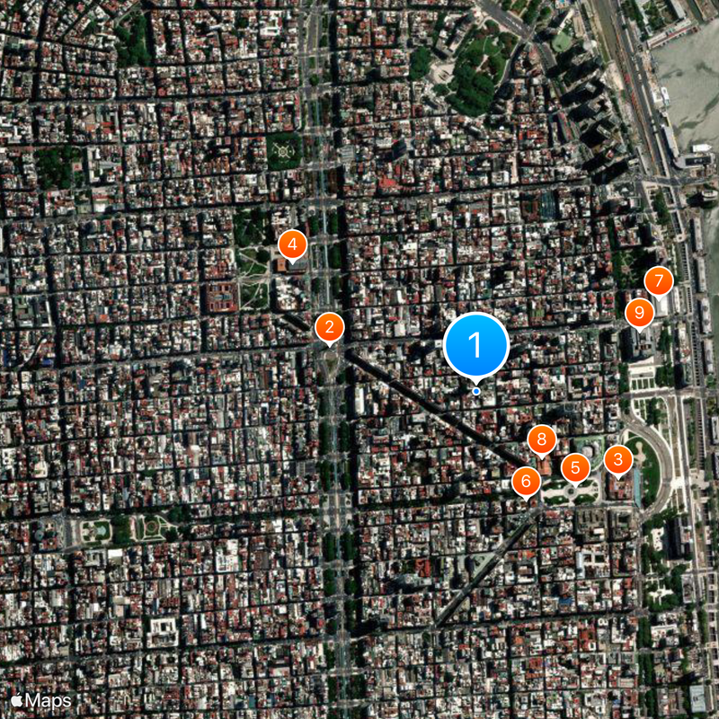 San Nicolás, Buenos Aires Map