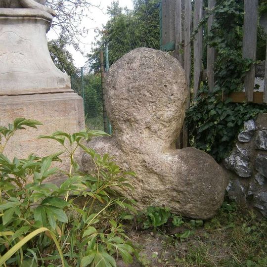 Smírčí kříž v Litovli v Červenské ulici