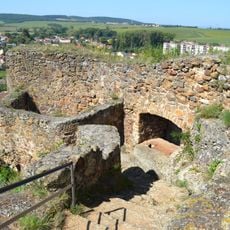 Fiľakovský hrad, múr štítový I.