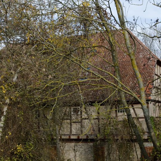 Nuschweg 2, Fachwerknebengebäude