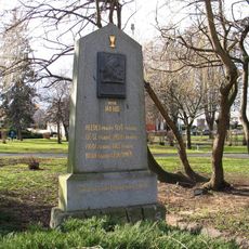 Pomník Mistra Jana Husa v Kralupech n. Vltavou