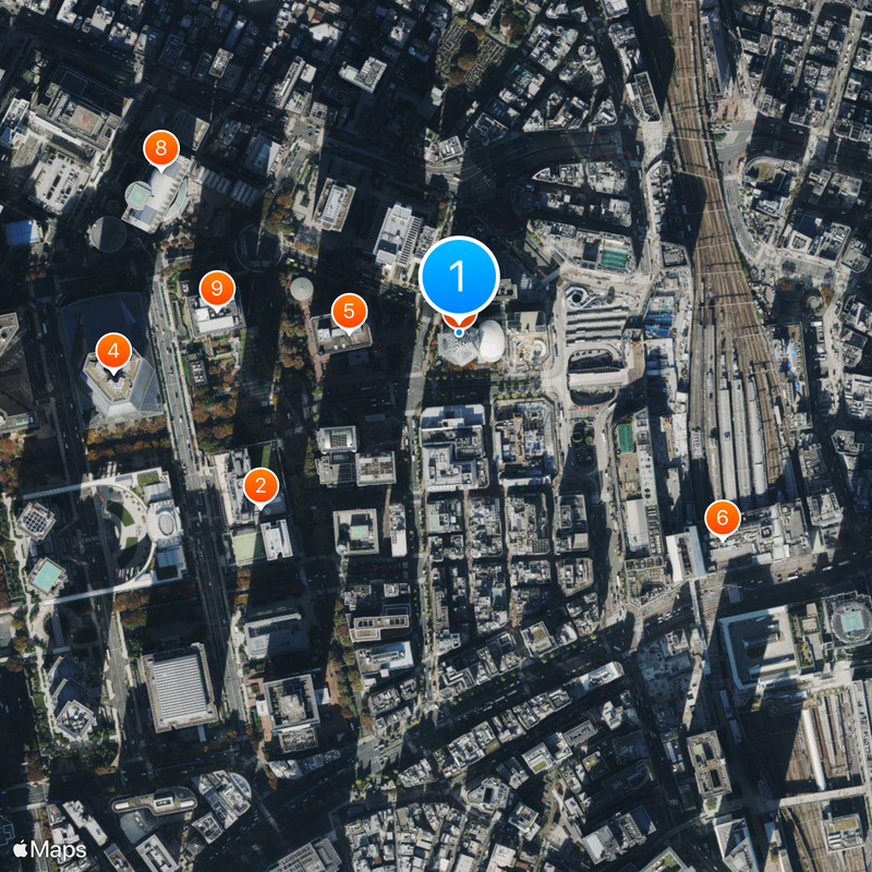 Tokyo Online University Map