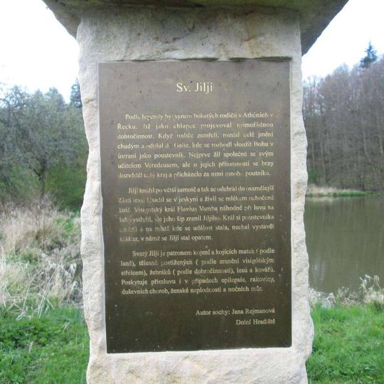 Socha svatého Jiljí u Čečína