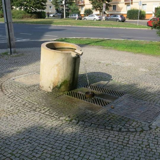 Fontána 8 v Městských sadech v Ústí nad Labem