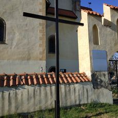 Wooden cross in Chvojen