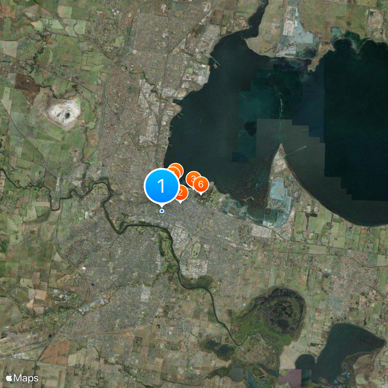 Kardinia Park Map