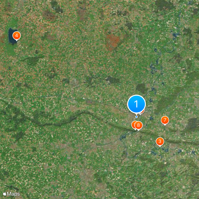 Powiat Minden-Lübbecke Mapa