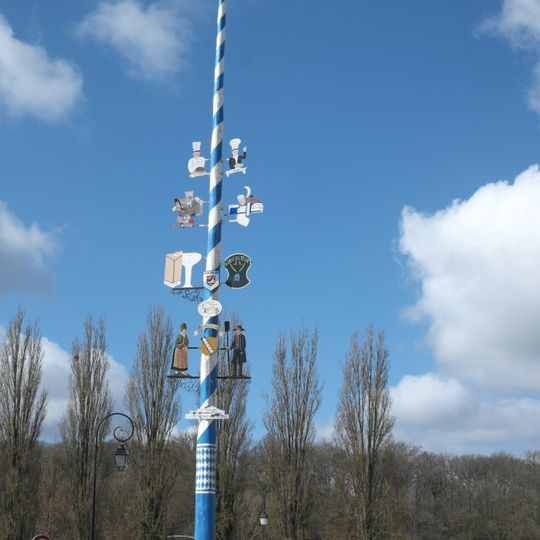 Arbre de mai Samoreau-Bernried