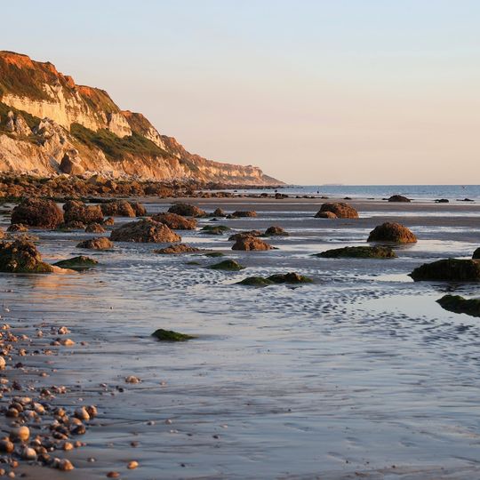 La plage de Saint-Jouin-Bruneval
