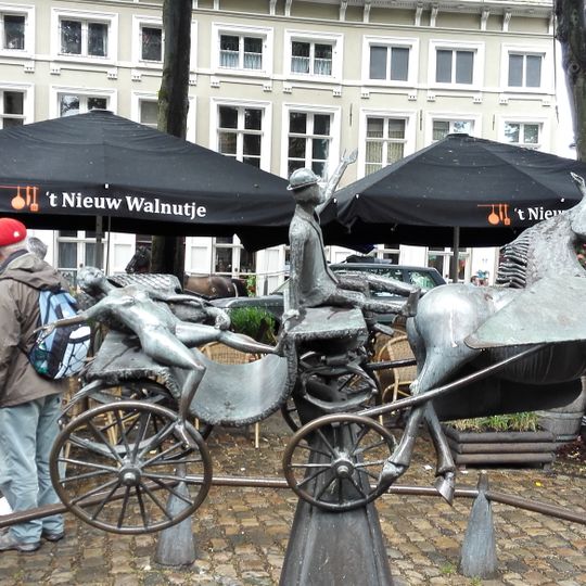 Zeus, Leda, Prometheus und Pegasus besuchen Brügge