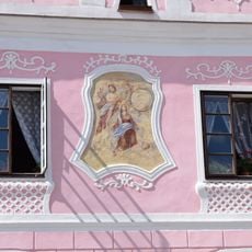 Obrázek Korunování Panny Marie na náměstí v Telči