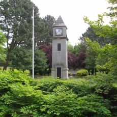 Helmshore War Memorial clock tower