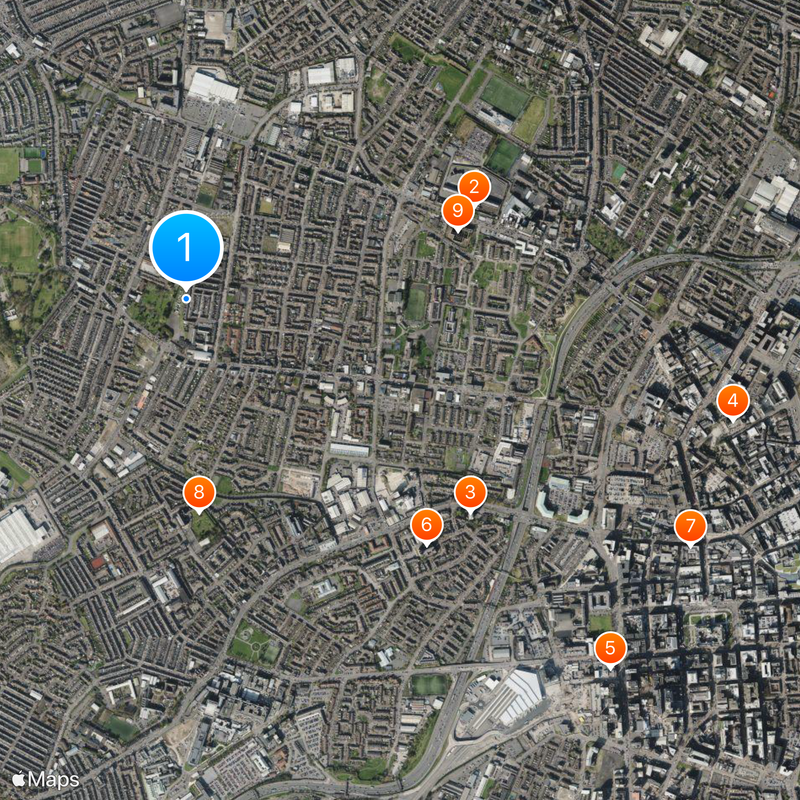 Belfast West Map
