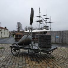 Sculpture de chariot
