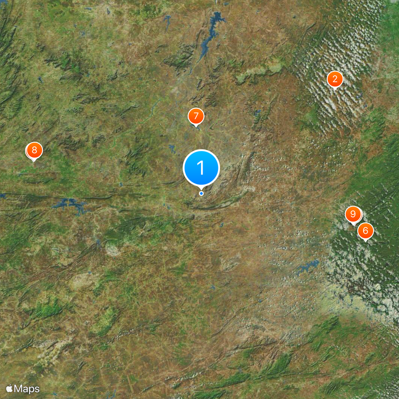 Borborema Plateau Map